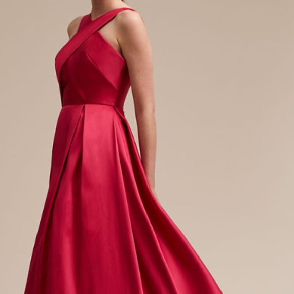 Monique L'huillier CERISE Halter Ball Gown - Dress - Picture 3 of 5